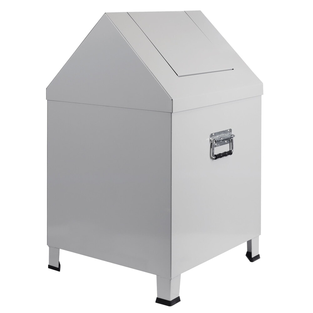Productafbeelding nr. 2: HEMMDAL poetsdoekenbak, H x B x D 680 x 400 x 400 mm, lichtgrijs