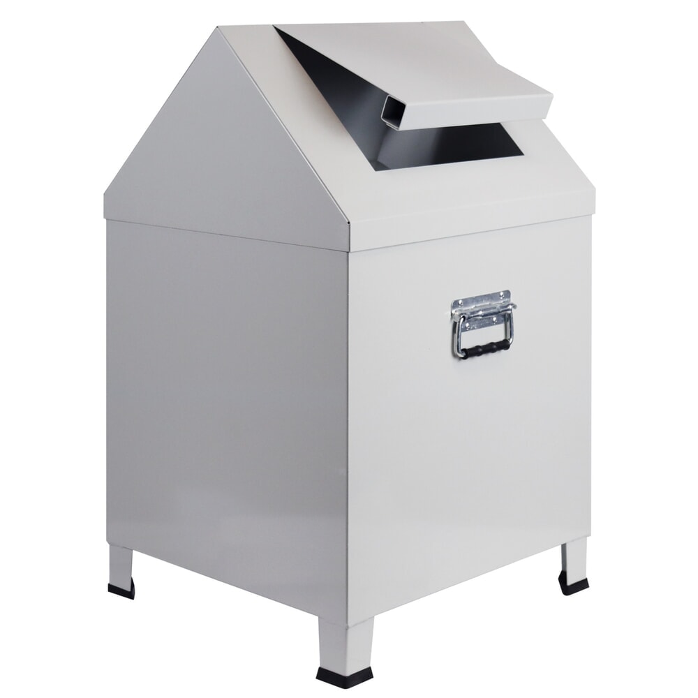 Productafbeelding nr. 8: HEMMDAL poetsdoekenbak, H x B x D 680 x 400 x 400 mm, lichtgrijs