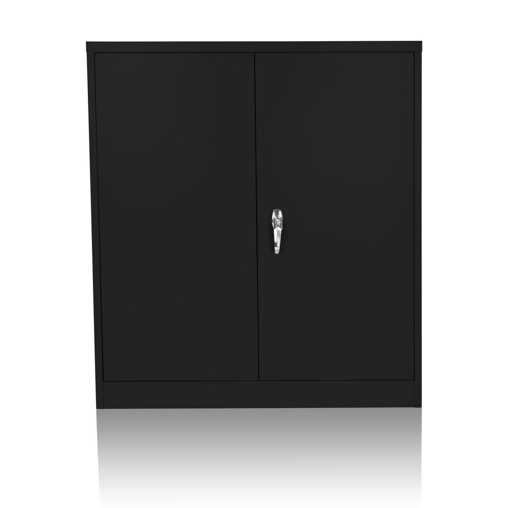 Produktabbildung Nr. 1: Armoire à dossiers hjh OFFICE COLOR AS 105 x 90 x 40 cm métal, noir