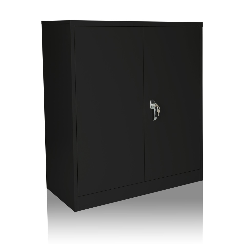 Produktabbildung Nr. 4: Armoire à dossiers hjh OFFICE COLOR AS 105 x 90 x 40 cm métal, noir