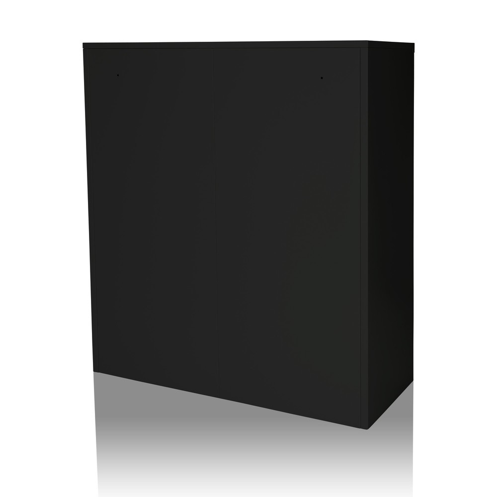 Produktabbildung Nr. 8: Armoire à dossiers hjh OFFICE COLOR AS 105 x 90 x 40 cm métal, noir
