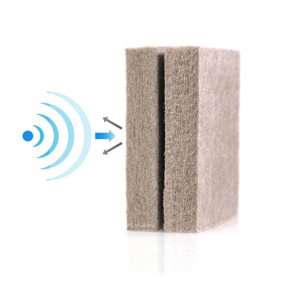 Produktabbildung Nr. 8: Verrijdbaar akoestisch scheidingswandsysteem hjh OFFICE FLEXMIUT set van 2, taupe