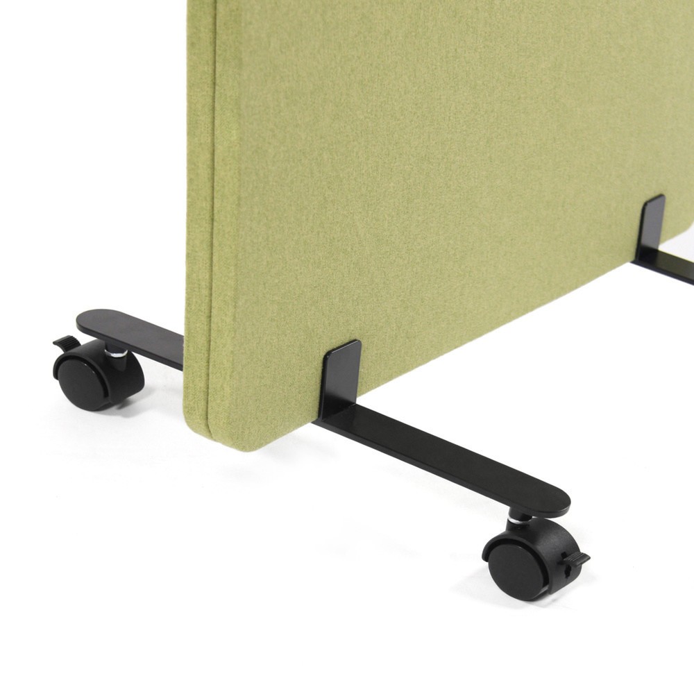 Produktabbildung Nr. 6: Verrijdbaar akoestisch scheidingswandsysteem hjh OFFICE FLEXMIUT set van 2, groen