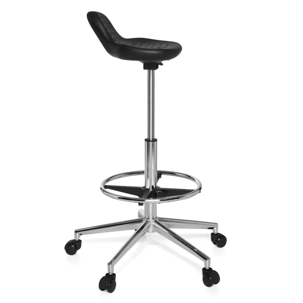 Productafbeelding nr. 3: hjh OFFICE Arbeitsstuhl / Bürostuhl TOP WORK 3 Kunstleder, schwarz