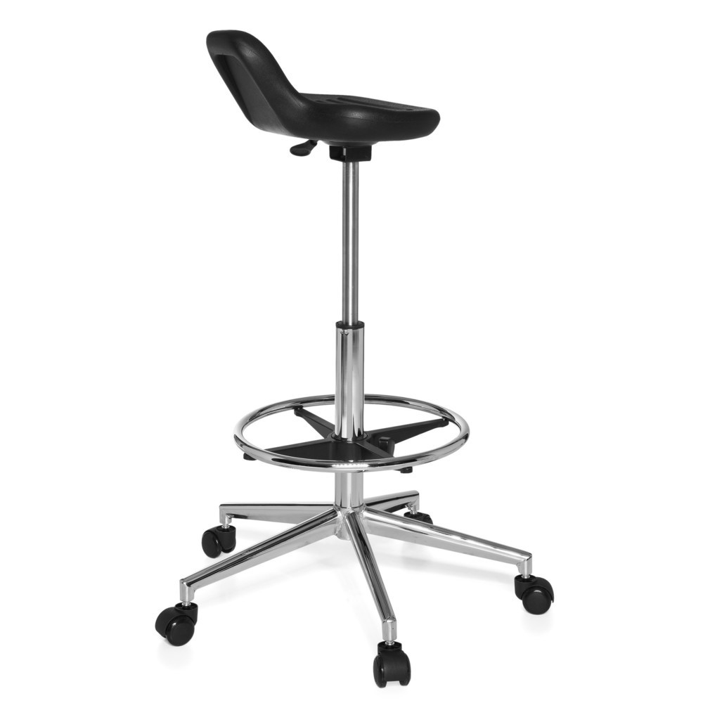 Productafbeelding nr. 4: hjh OFFICE Arbeitsstuhl / Bürostuhl TOP WORK 3 Kunstleder, schwarz