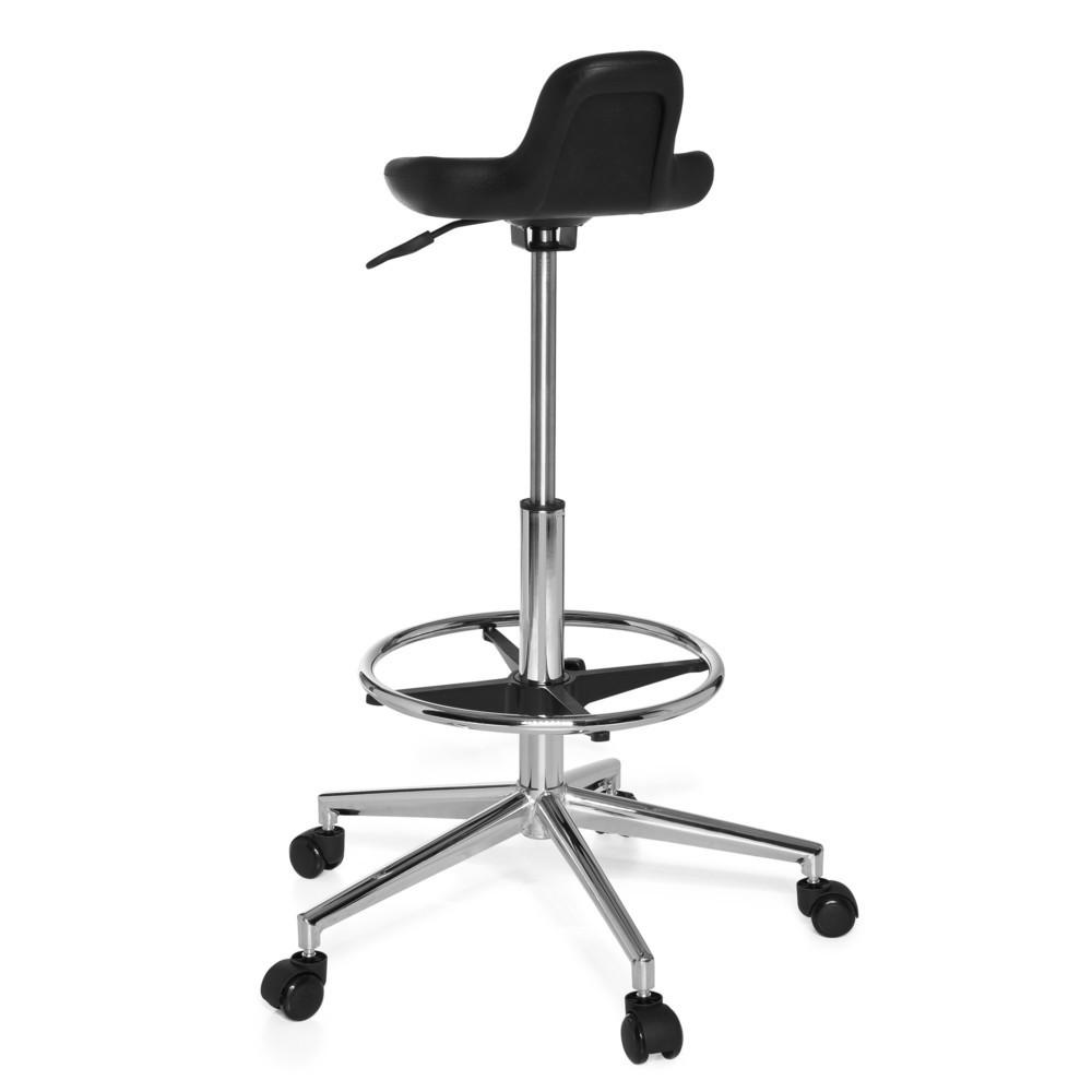 Productafbeelding nr. 6: hjh OFFICE Arbeitsstuhl / Bürostuhl TOP WORK 3 Kunstleder, schwarz