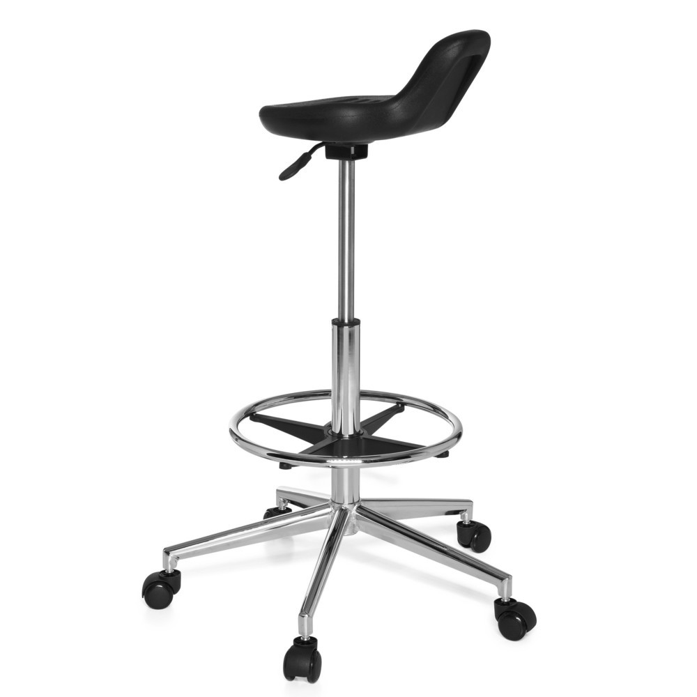 Productafbeelding nr. 7: hjh OFFICE Arbeitsstuhl / Bürostuhl TOP WORK 3 Kunstleder, schwarz