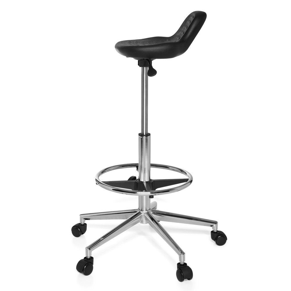 Productafbeelding nr. 8: hjh OFFICE Arbeitsstuhl / Bürostuhl TOP WORK 3 Kunstleder, schwarz