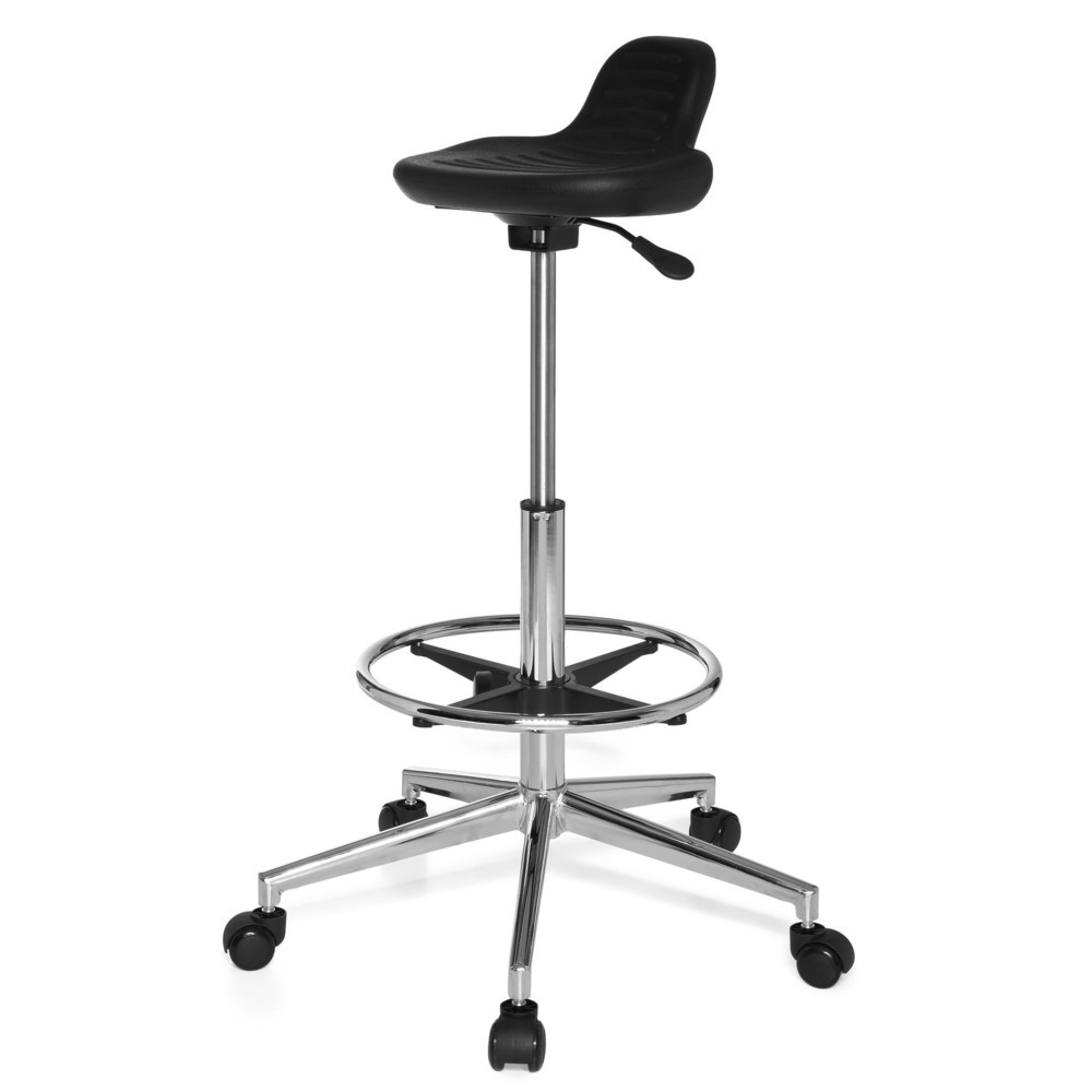Productafbeelding nr. 9: hjh OFFICE Arbeitsstuhl / Bürostuhl TOP WORK 3 Kunstleder, schwarz
