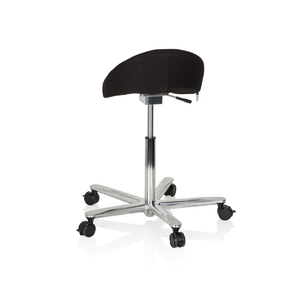 Productafbeelding nr. 6: hjh OFFICE Arbeitstuhl / Arbeitshocker MOVE-TEC 3D PRO I Stoff, schwarz