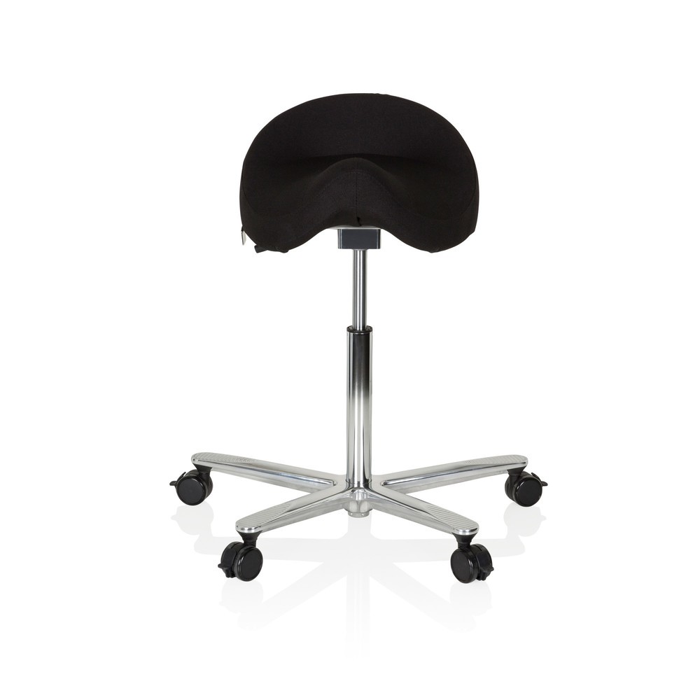 Product afbeelding: hjh OFFICE Arbeitstuhl / Arbeitshocker MOVE-TEC 3D PRO I Stoff, schwarz