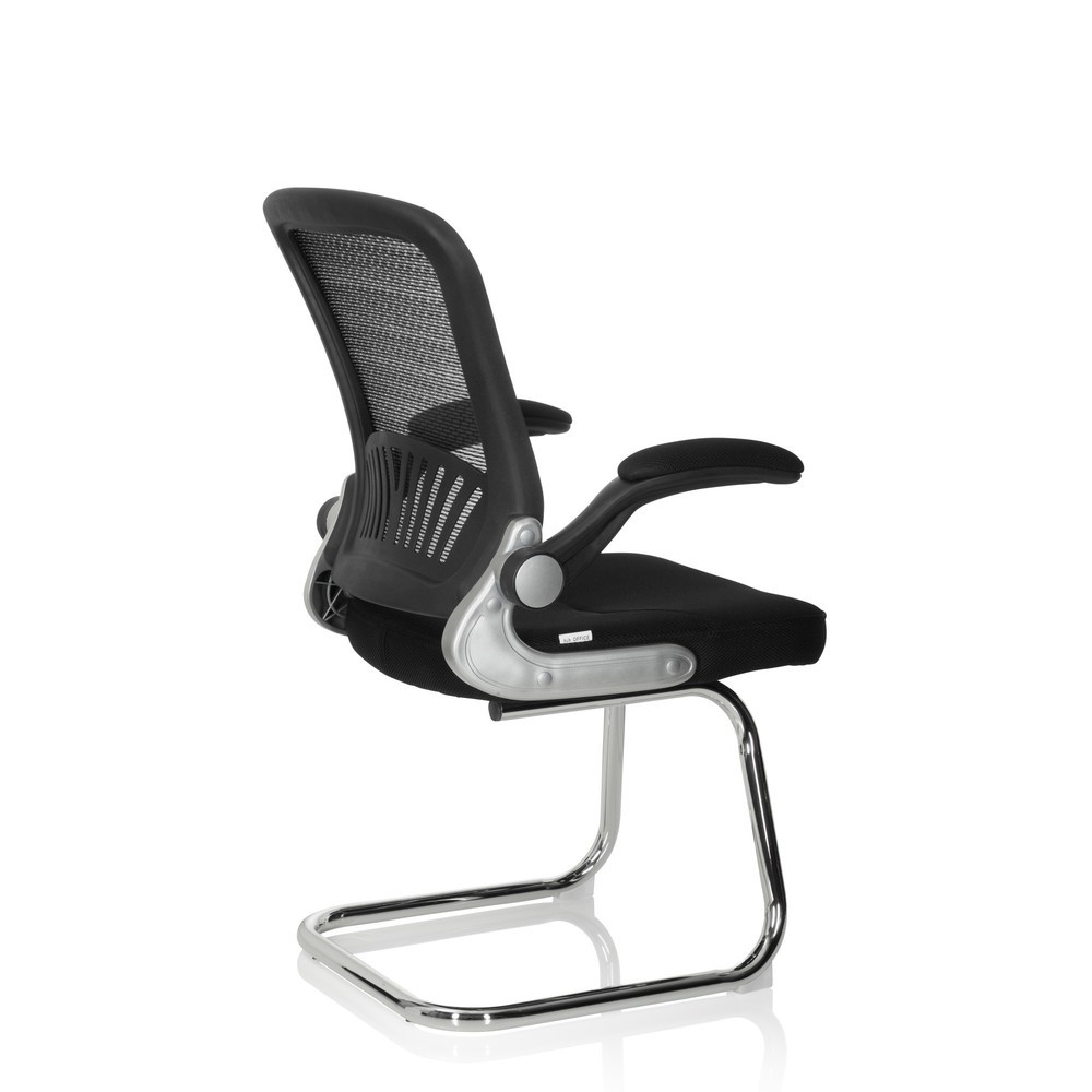 Produktabbildung Nr. 7: Chaise-visiteur / chaise de réunion hjh OFFICE FLYER PRO V maille, noir