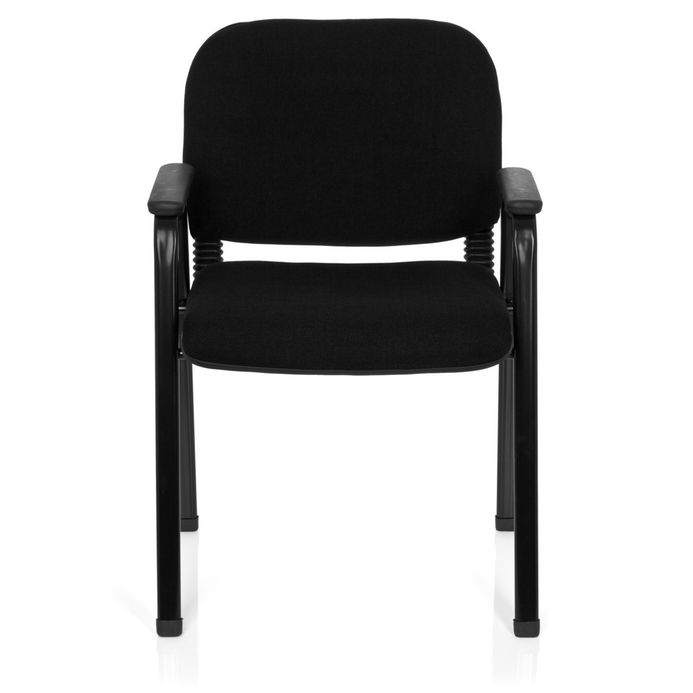 Produktabbildung Nr. 1: Bezoekersstoel hjh OFFICE XT 650, zwart / zwart