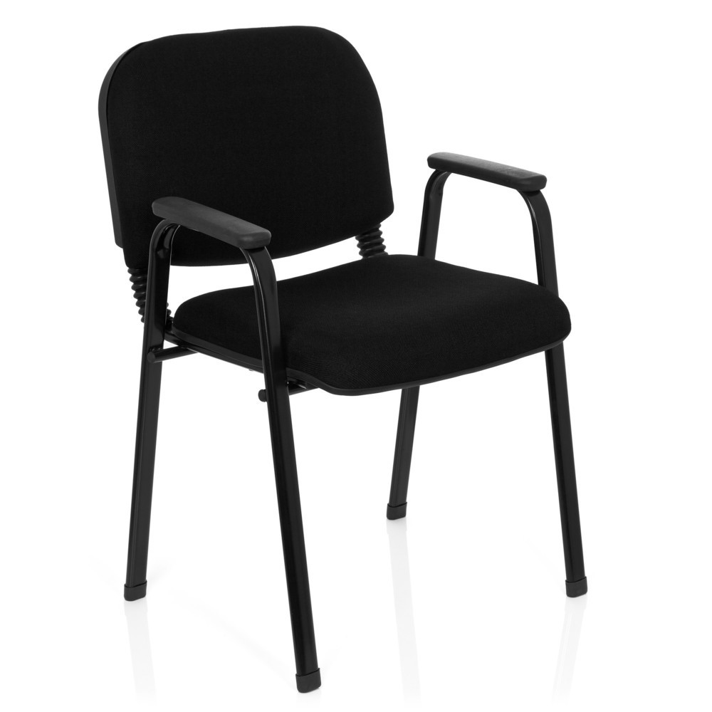 Produktabbildung Nr. 2: Bezoekersstoel hjh OFFICE XT 650, zwart / zwart