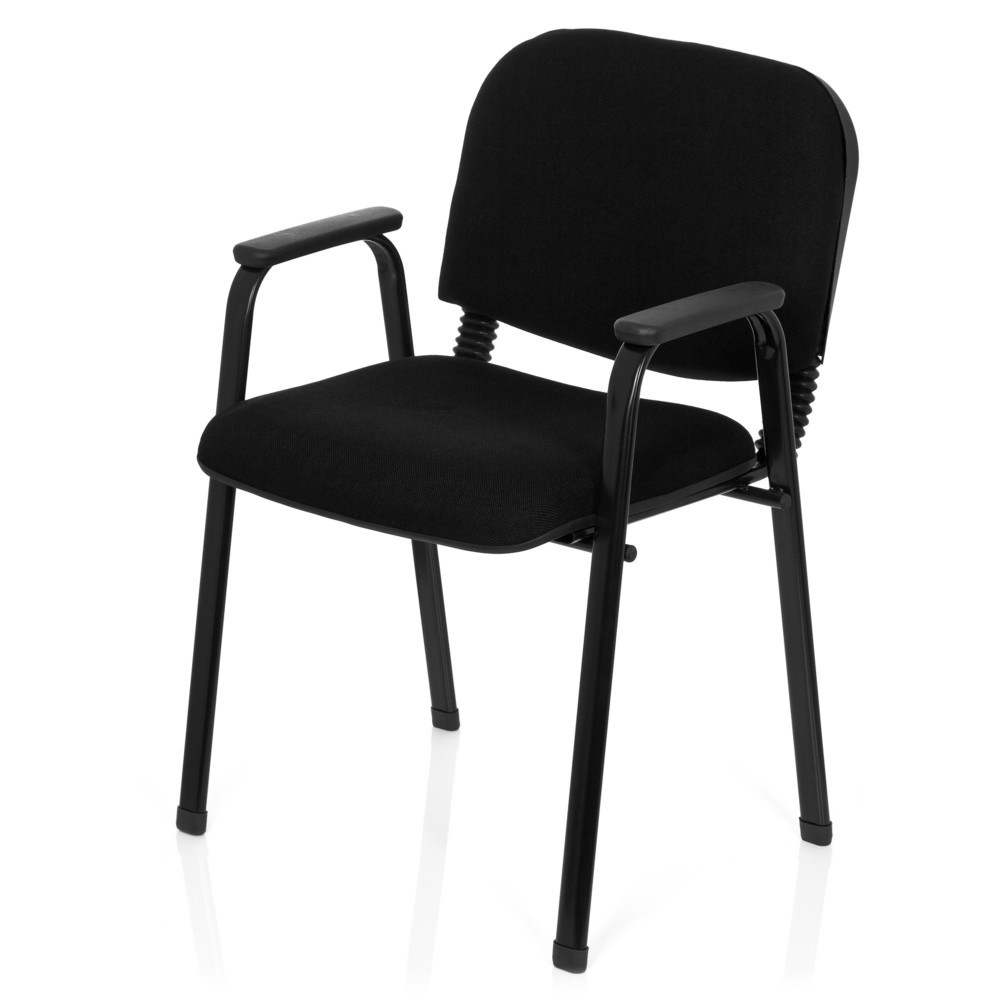 Produktabbildung Nr. 10: Bezoekersstoel hjh OFFICE XT 650, zwart / zwart