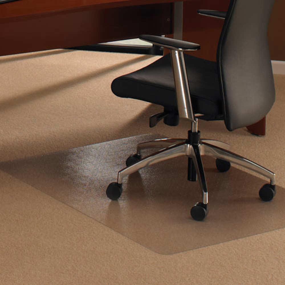Produktabbildung Nr. 1: Vloerbeschermingsmat hjh OFFICE ULTIMAT II 120 x 90 cm voor tapijtvloeren