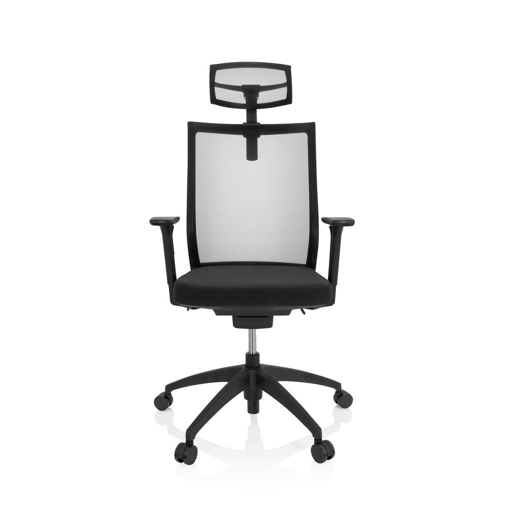 Productafbeelding nr. 1: Bureaustoel / draaistoel hjh OFFICE ASPEN PRO netstof, zwart