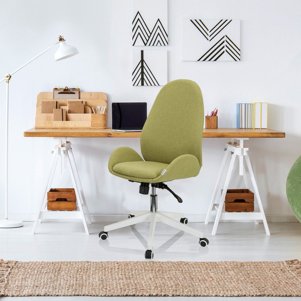 Productafbeelding nr. 5: Bureaustoel / draaistoel hjh OFFICE AVEA I stof, groen