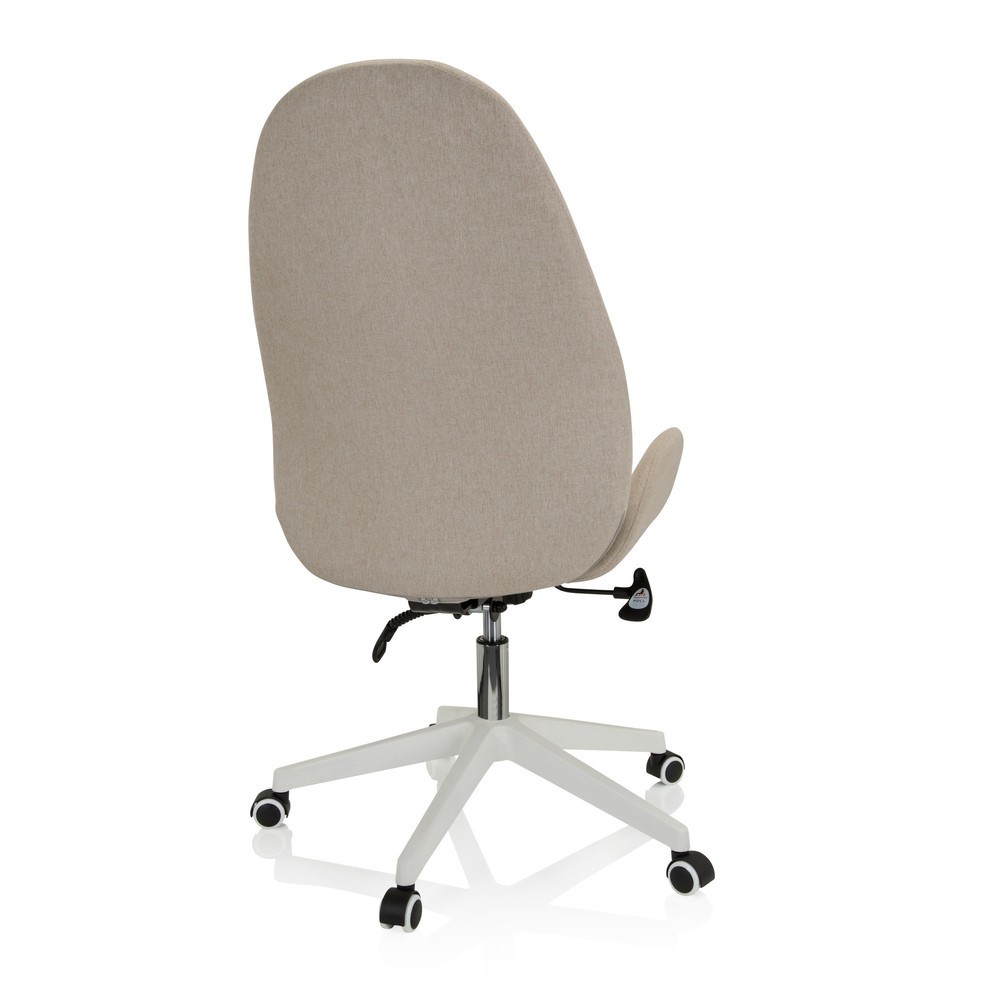 N° de l'image du produit 9 : Siège de bureau / siège pivotant hjh OFFICE AVEA I tissu, beige
