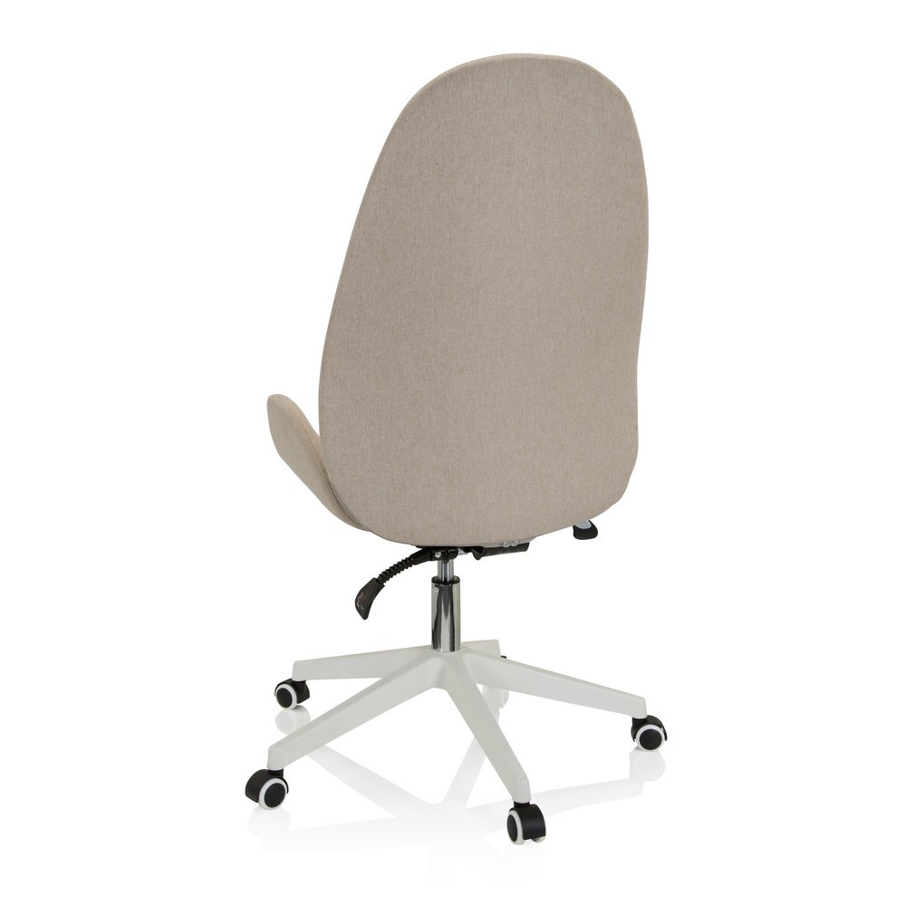 N° de l'image du produit 10 : Siège de bureau / siège pivotant hjh OFFICE AVEA I tissu, beige