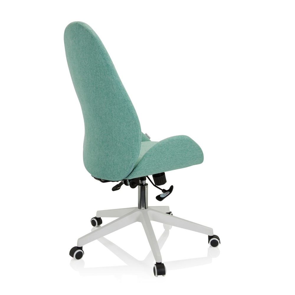 Productafbeelding nr. 8: Bureaustoel / draaistoel hjh OFFICE AVEA I stof, aqua