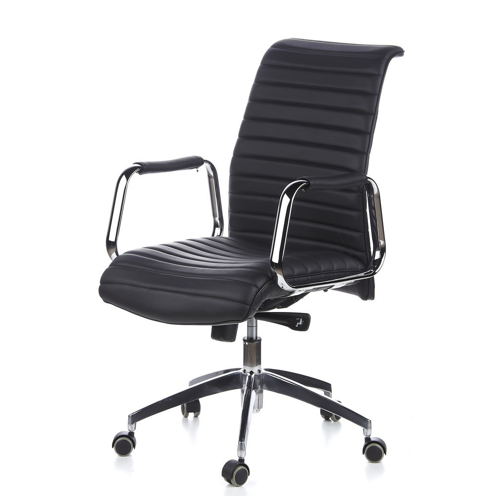 Productafbeelding nr. 11: hjh OFFICE Bürostuhl / Chefsessel ASPERA 10 Leder, schwarz