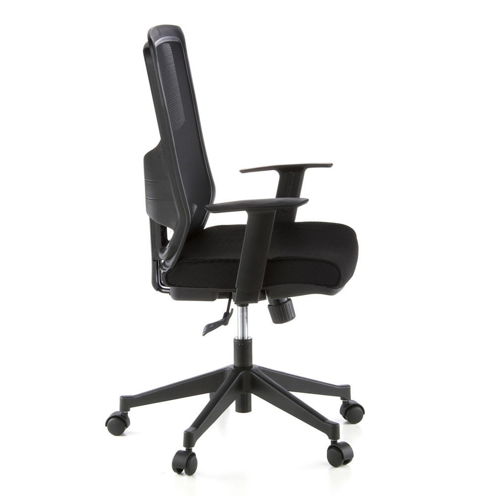 Productafbeelding nr. 3: hjh OFFICE Bürostuhl / Chefsessel LAVITA Stoff, schwarz