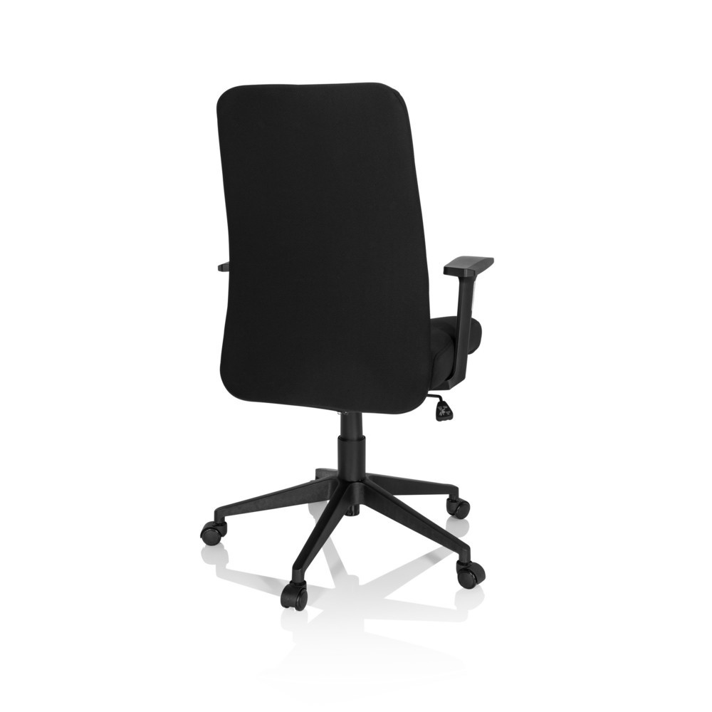 N° de l'image du produit 5 : Siège de bureau / siège pivotant hjh OFFICE COSIO I tissu, noir