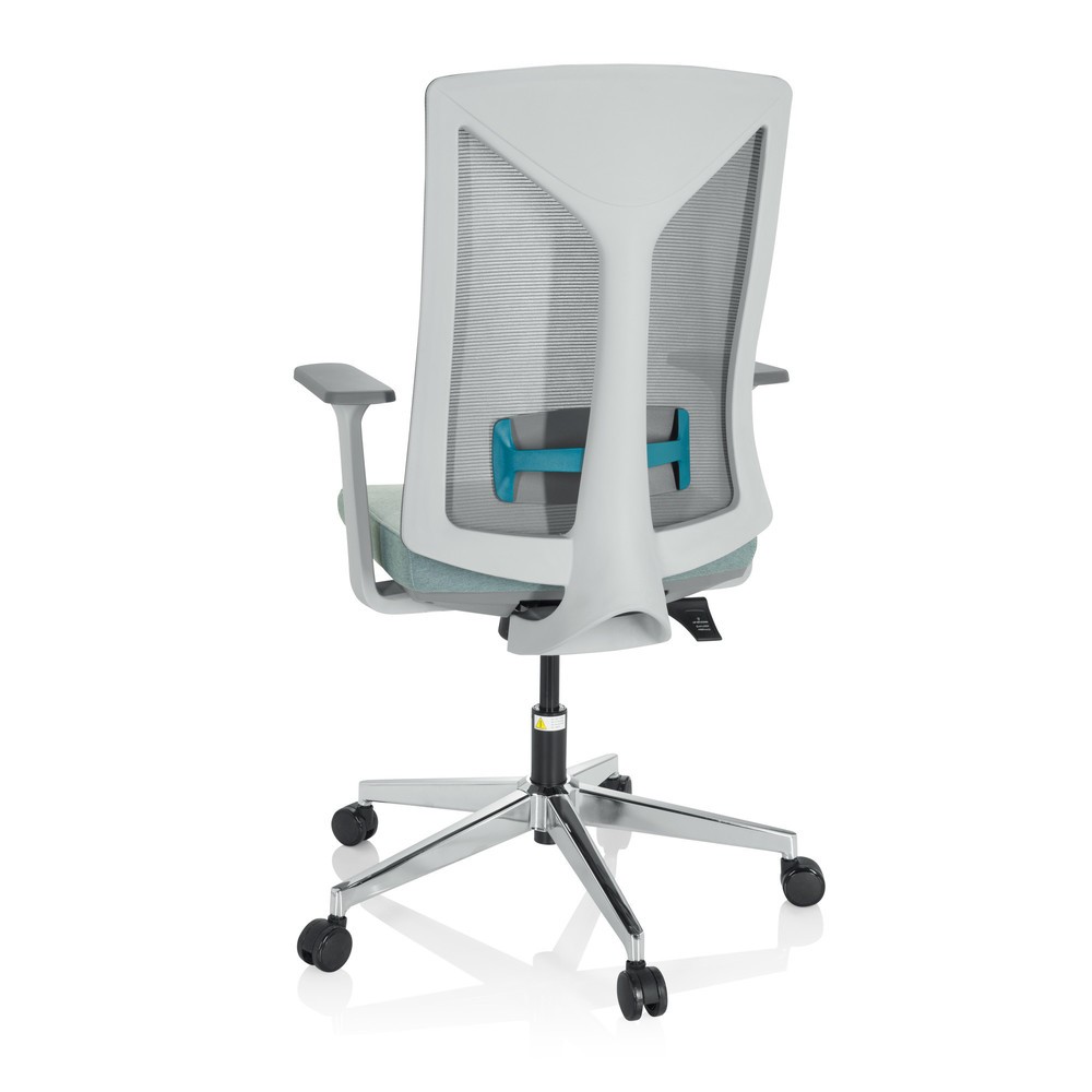 N° de l'image du produit 6 : Siège de bureau / siège pivotant hjh OFFICE HALIFAX tissu/maille, menthe