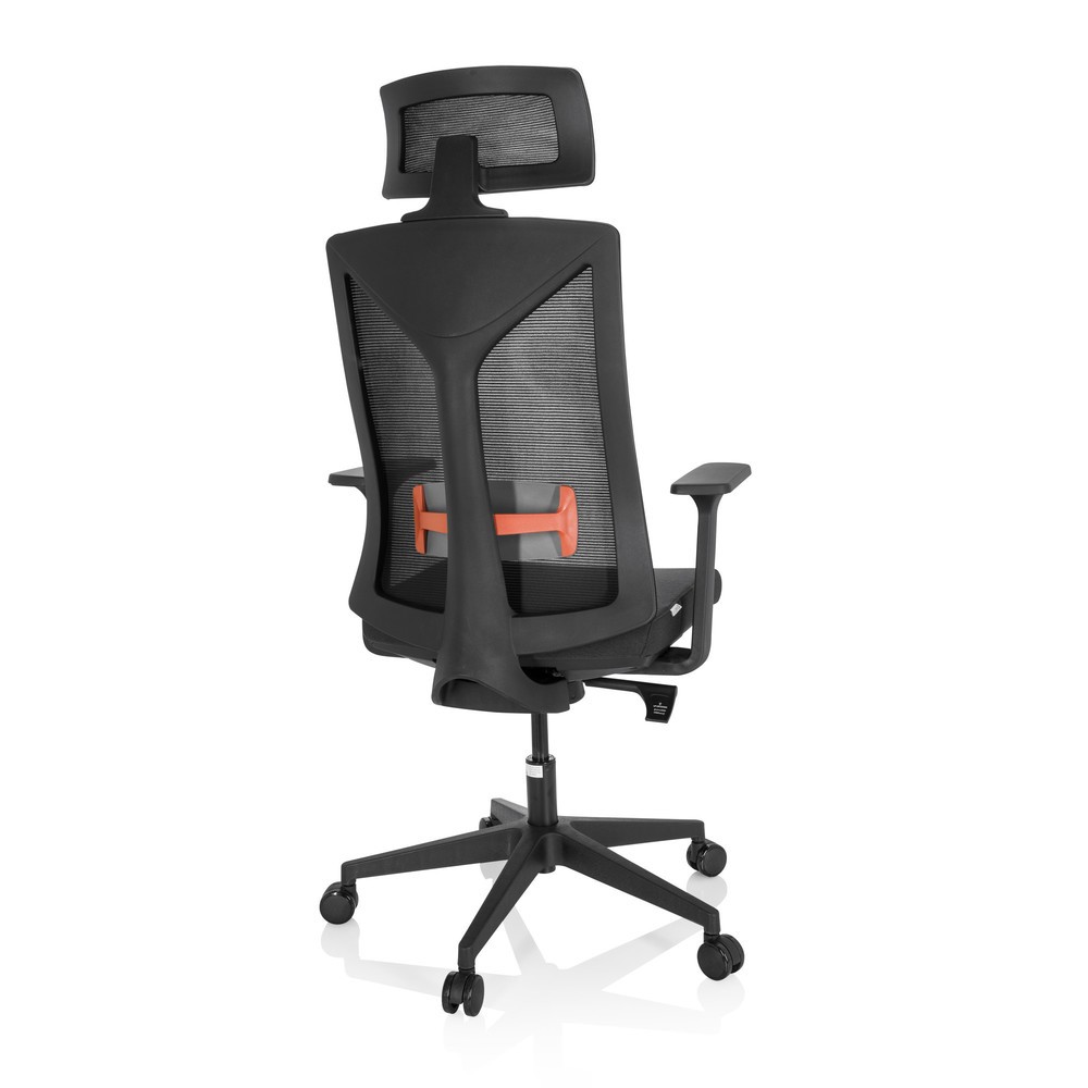 Productafbeelding nr. 5: hjh OFFICE Bürostuhl / Drehstuhl KODIAK Stoff/Netzstoff, schwarz