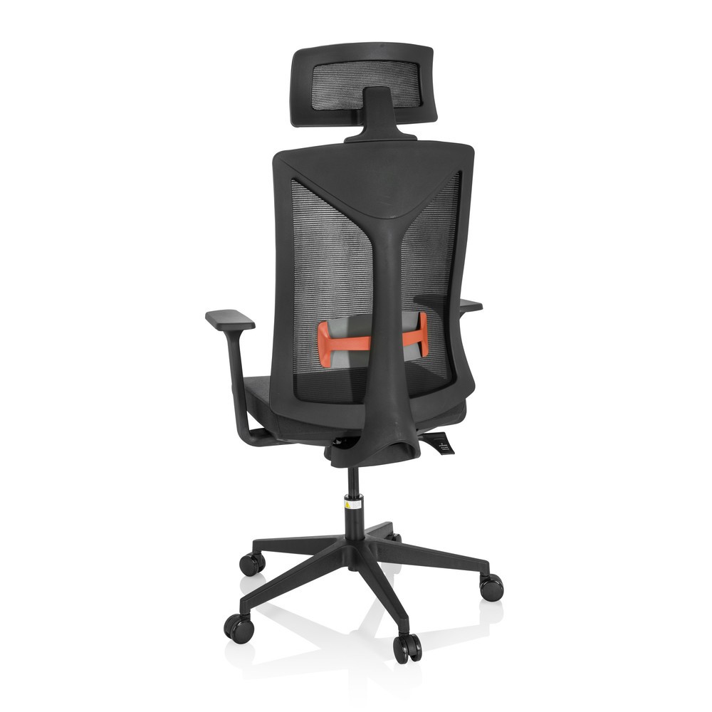 Productafbeelding nr. 6: hjh OFFICE Bürostuhl / Drehstuhl KODIAK Stoff/Netzstoff, schwarz