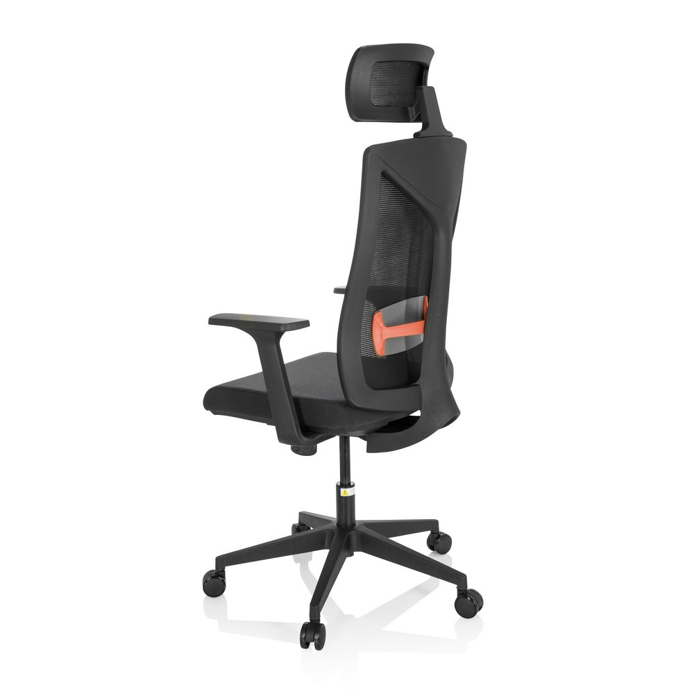 Productafbeelding nr. 7: hjh OFFICE Bürostuhl / Drehstuhl KODIAK Stoff/Netzstoff, schwarz