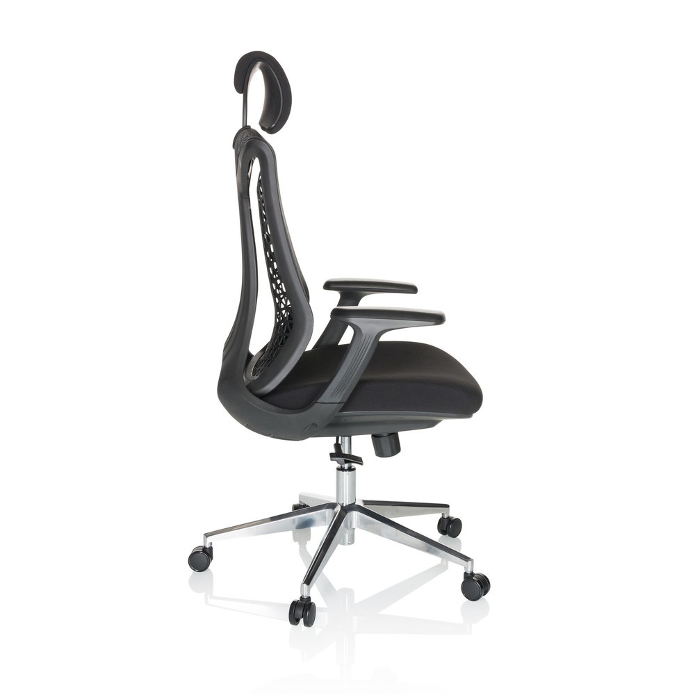 Produktabbildung Nr. 9: Bureaustoel / draaistoel hjh OFFICE FALEO B netstof / stof, zwart