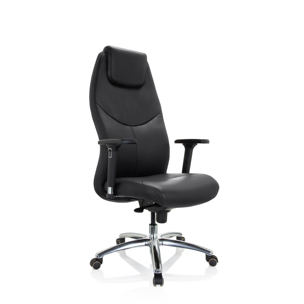 Produktabbildung Nr. 7: Siège de bureau / fauteuil de direction hjh OFFICE FERRARA cuir, noir