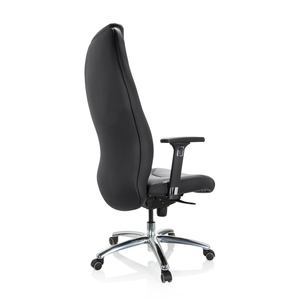 Produktabbildung Nr. 9: Siège de bureau / fauteuil de direction hjh OFFICE FERRARA cuir, noir