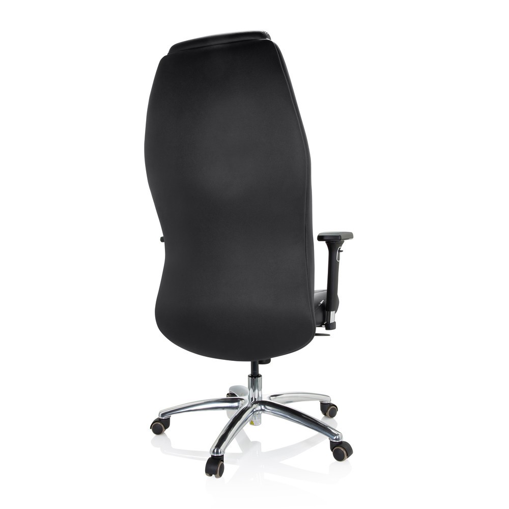 Produktabbildung Nr. 10: Siège de bureau / fauteuil de direction hjh OFFICE FERRARA cuir, noir