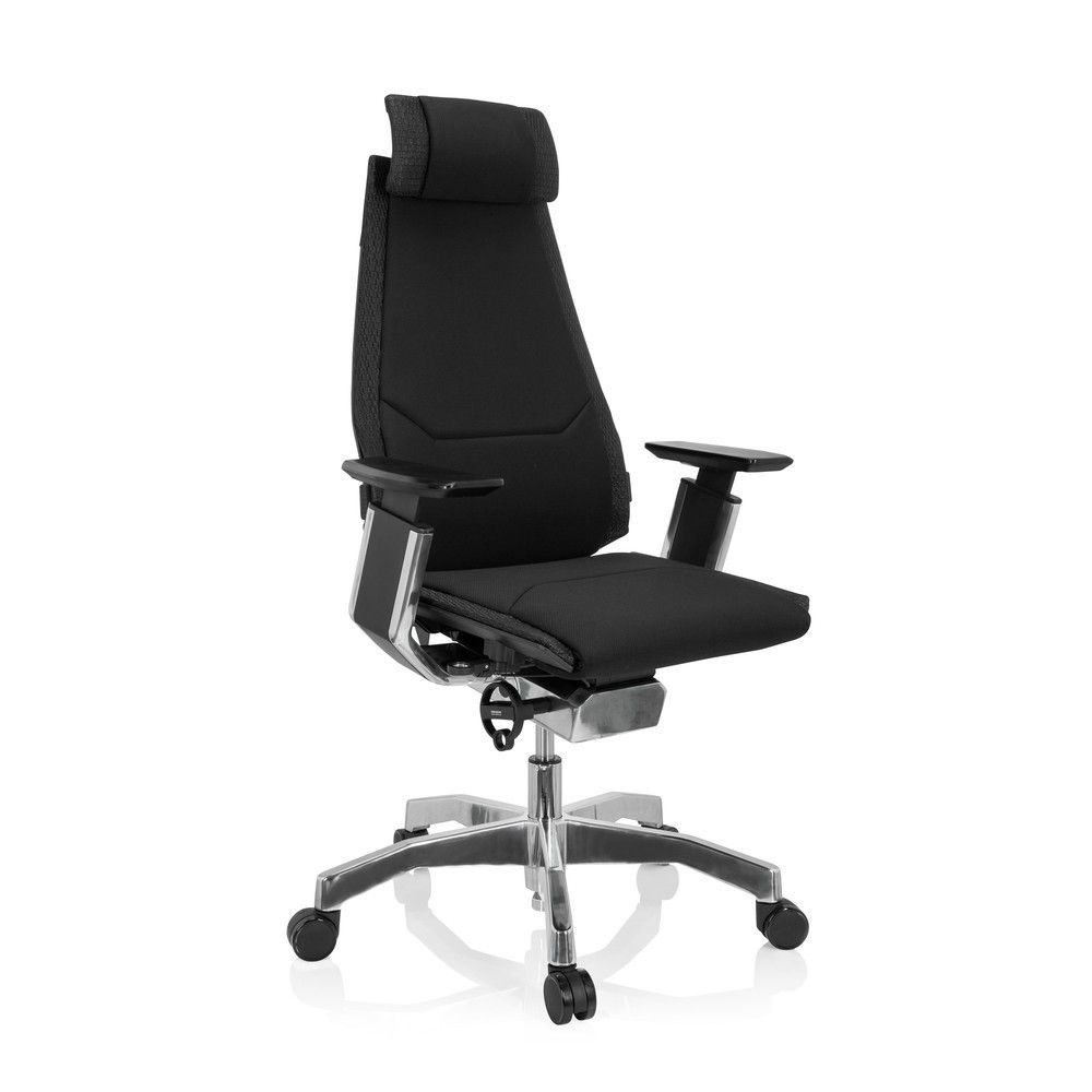 Produktabbildung Nr. 2: Bureaustoel / draaistoel hjh OFFICE GENIDIA PRO stof, zwart