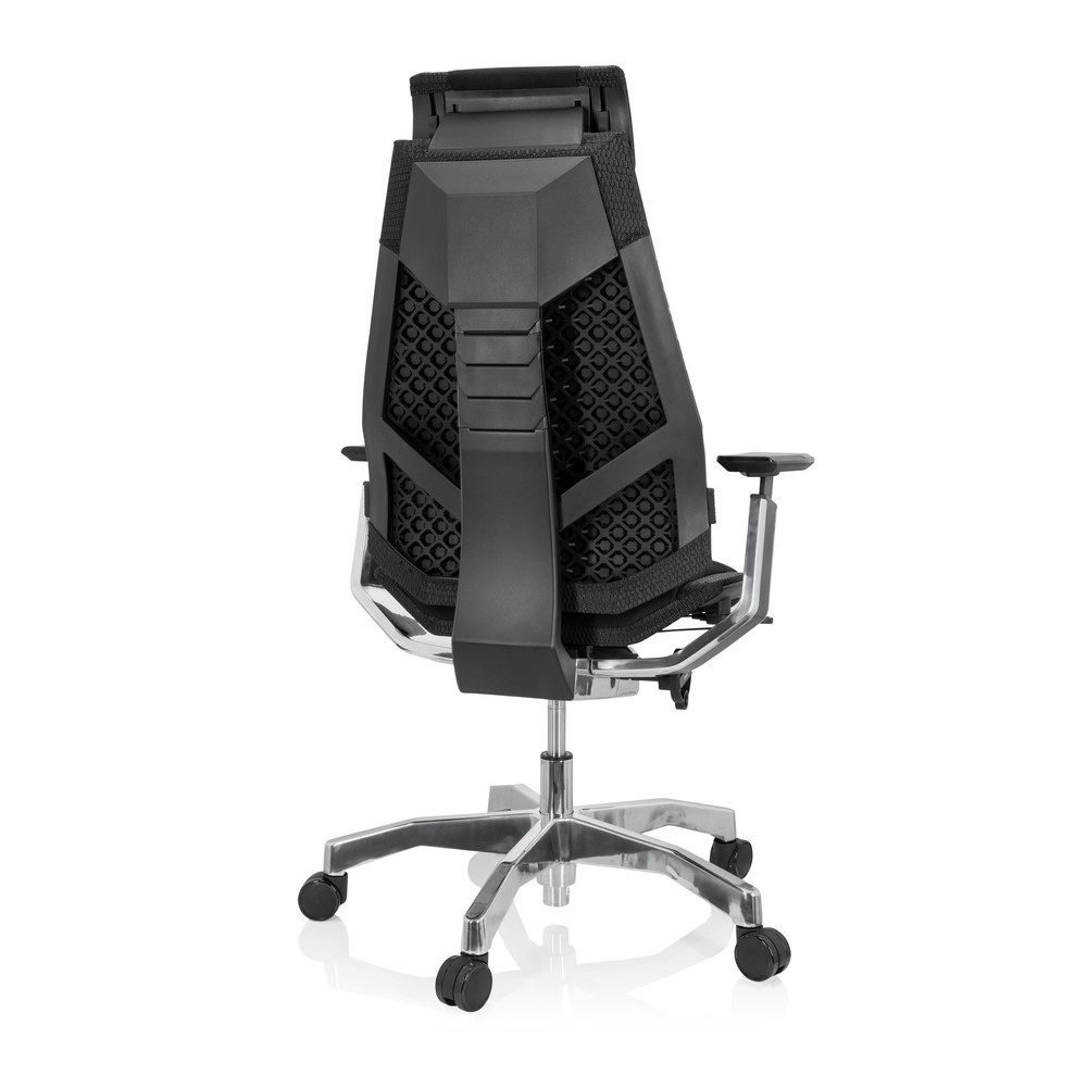 Produktabbildung Nr. 5: Bureaustoel / draaistoel hjh OFFICE GENIDIA PRO stof, zwart