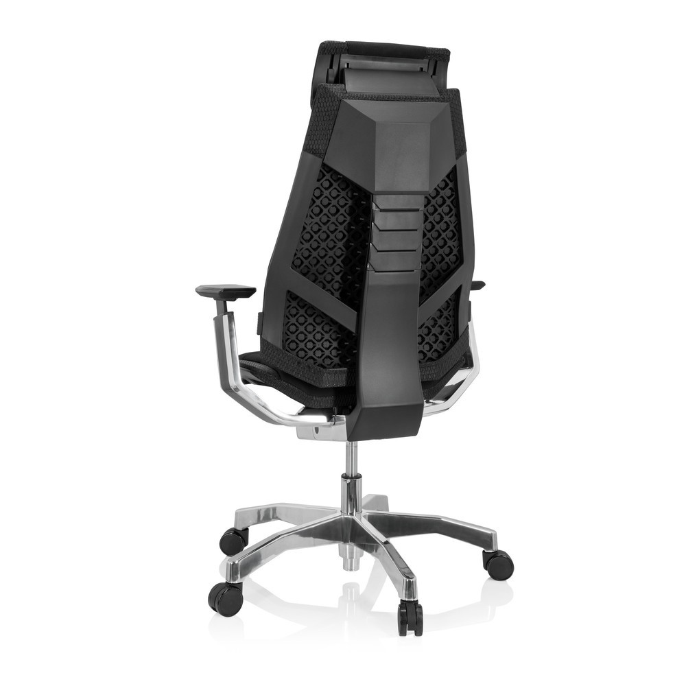 Produktabbildung Nr. 6: Bureaustoel / draaistoel hjh OFFICE GENIDIA PRO stof, zwart