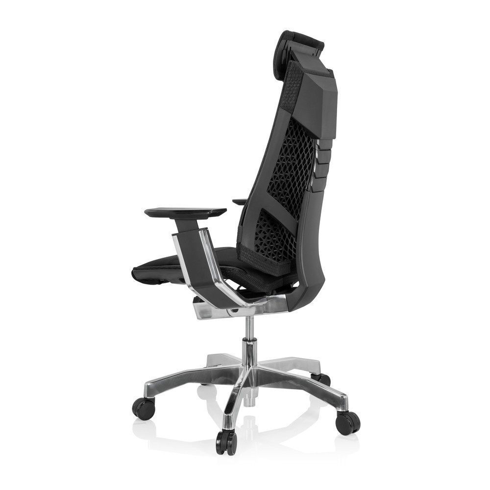 Produktabbildung Nr. 7: Bureaustoel / draaistoel hjh OFFICE GENIDIA PRO stof, zwart