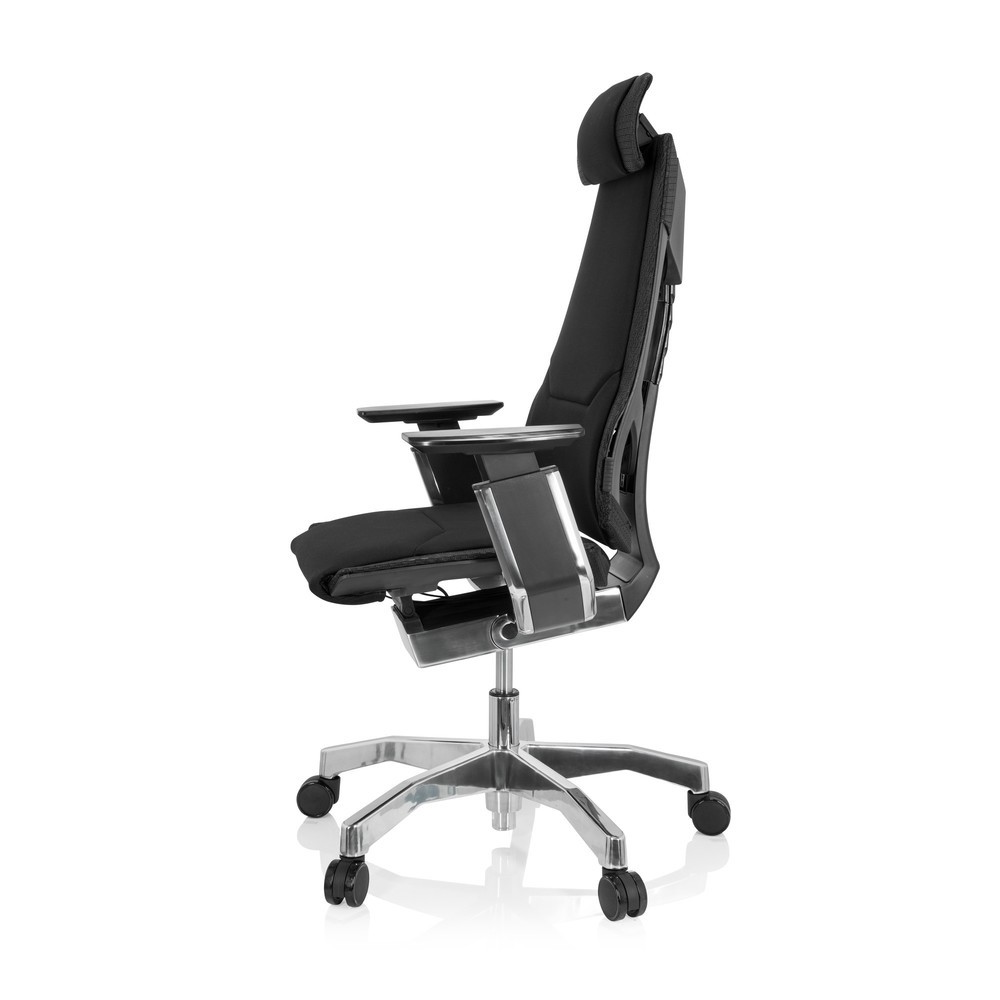 Produktabbildung Nr. 8: Bureaustoel / draaistoel hjh OFFICE GENIDIA PRO stof, zwart