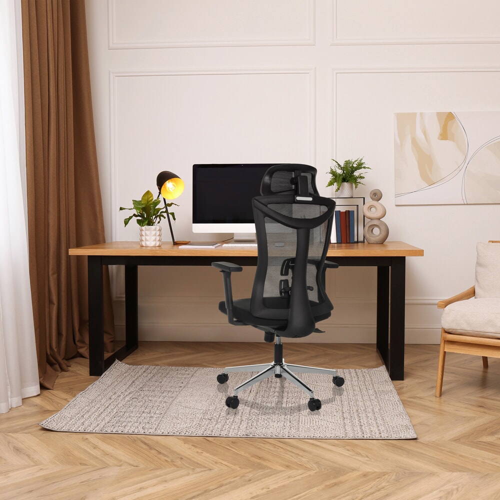 Productafbeelding nr. 5: hjh OFFICE bureaustoel KAMIAK, synchroonmechanisme, draagvermogen 120 kg, zwart