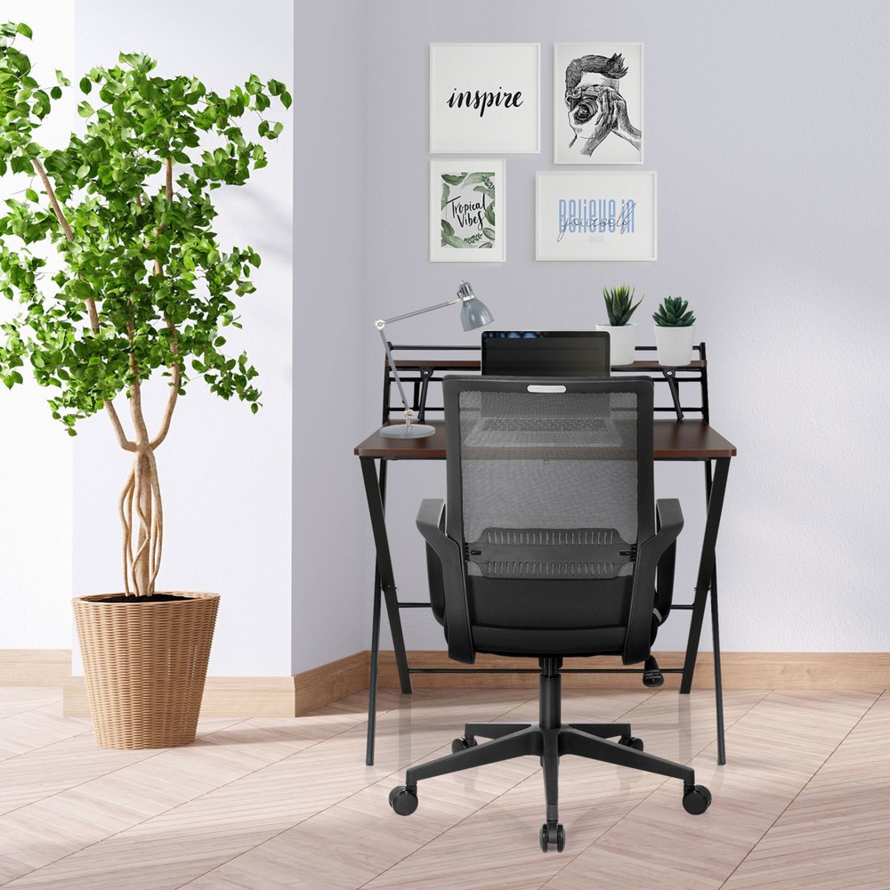 Produktabbildung Nr. 4: Siège de bureau / siège pivotant hjh OFFICE PRESTON maille, noir
