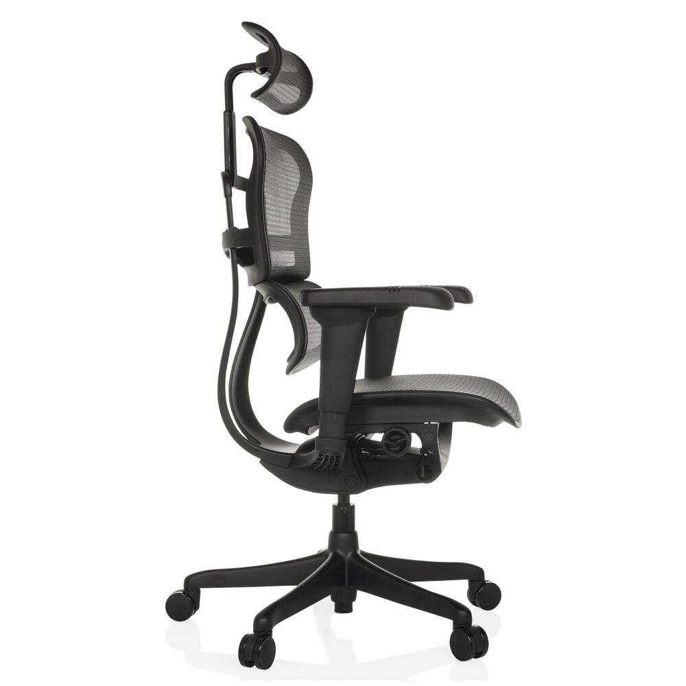 N° de l'image du produit 10 : Fauteuil de direction hjh OFFICE fauteuil de direction SIGNATURE GEN2, dossier en résille, capacité de charge 120 kg, coussin en tissu 490 - 590 mm, noir