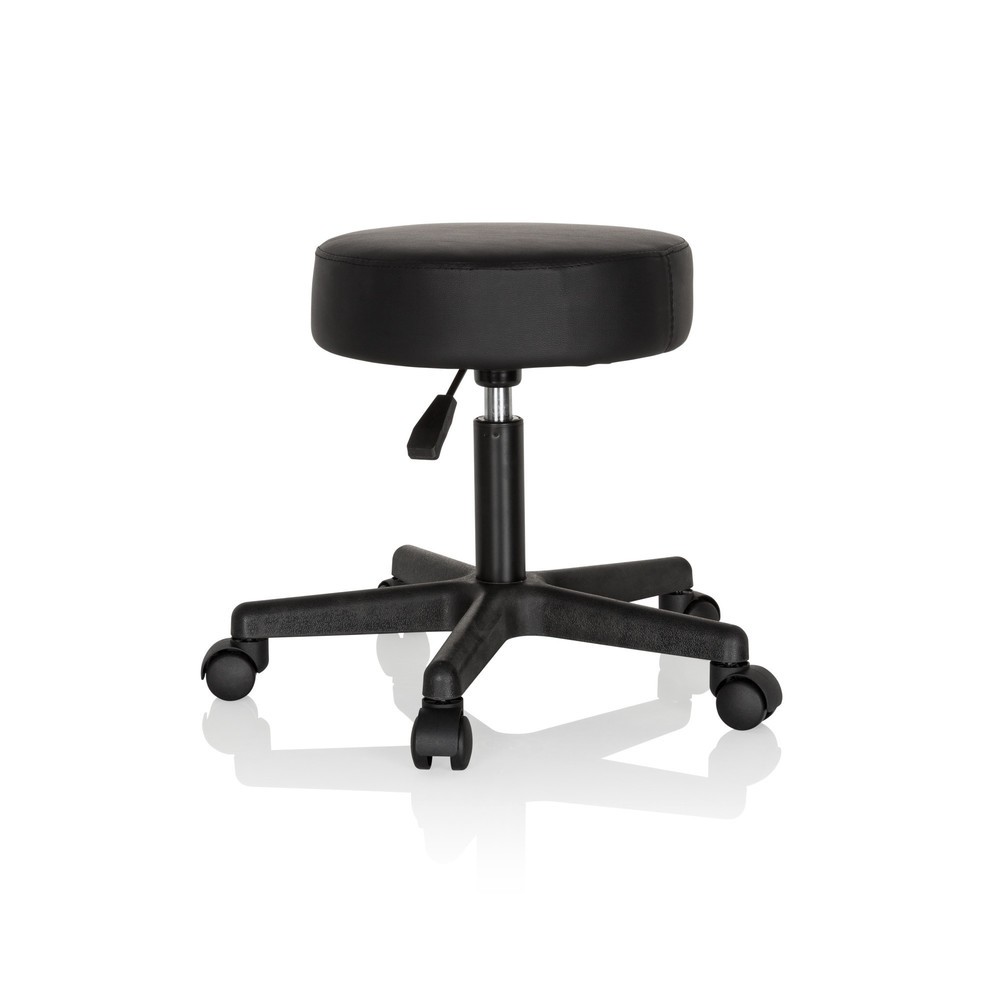 Productafbeelding nr. 7: hjh OFFICE Hocker / Drehhocker OPERATOR I Kunstleder, schwarz