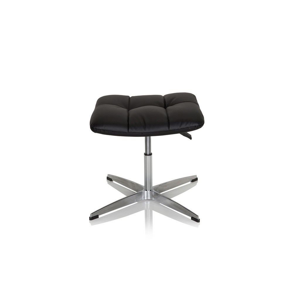 Productafbeelding nr. 1: hjh OFFICE Hocker / Drehstuhl SARANTO HOCKER PU Kunstleder, schwarz