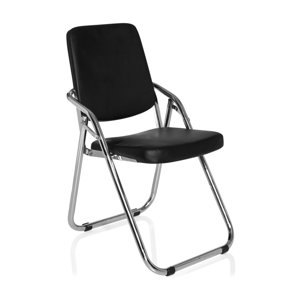 Produktabbildung Nr. 4: Vergaderstoel / bezoekersstoel hjh OFFICE ESTO V PU, zwart