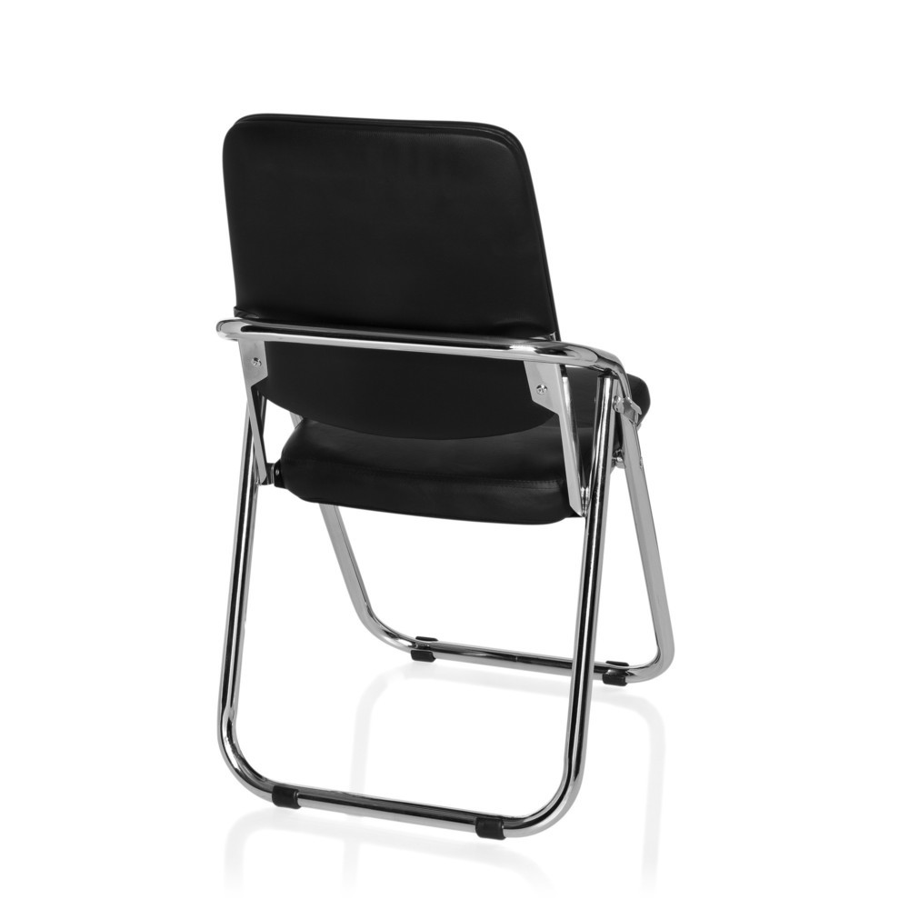 Produktabbildung Nr. 8: Vergaderstoel / bezoekersstoel hjh OFFICE ESTO V PU, zwart