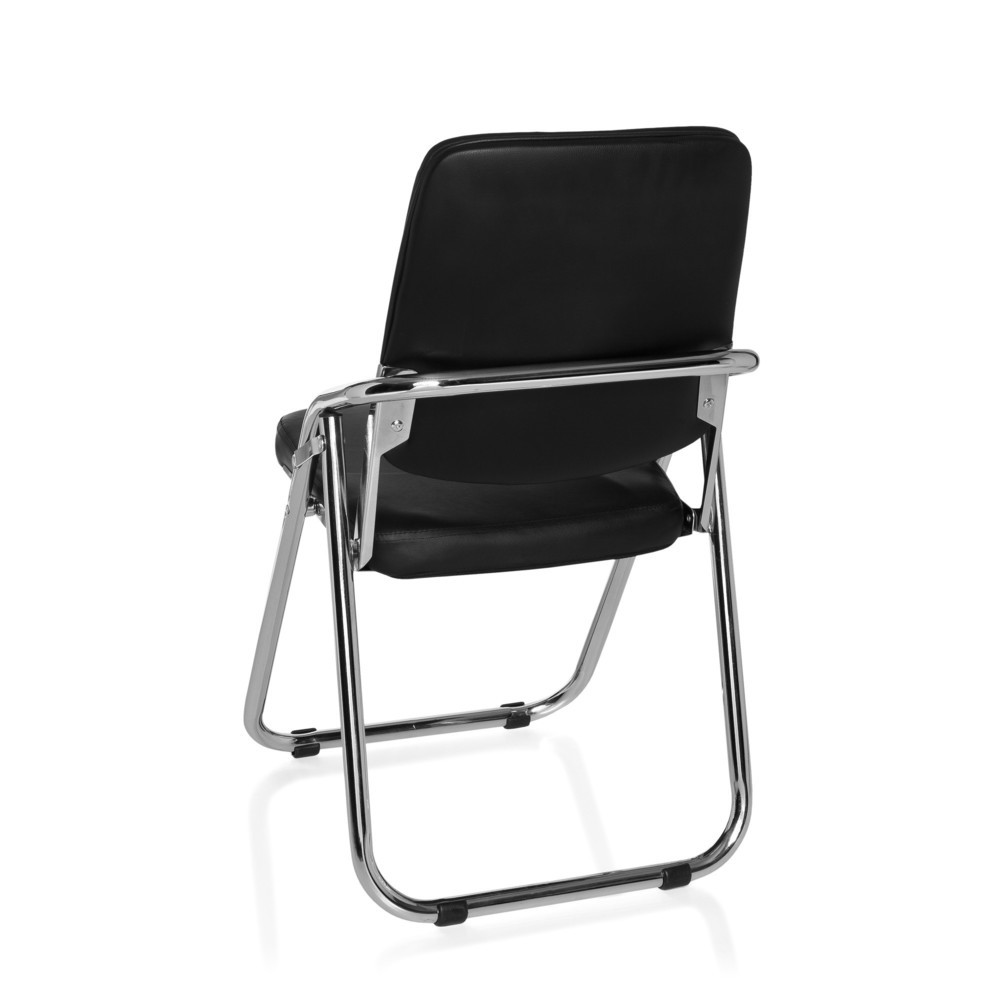 Produktabbildung Nr. 9: Vergaderstoel / bezoekersstoel hjh OFFICE ESTO V PU, zwart