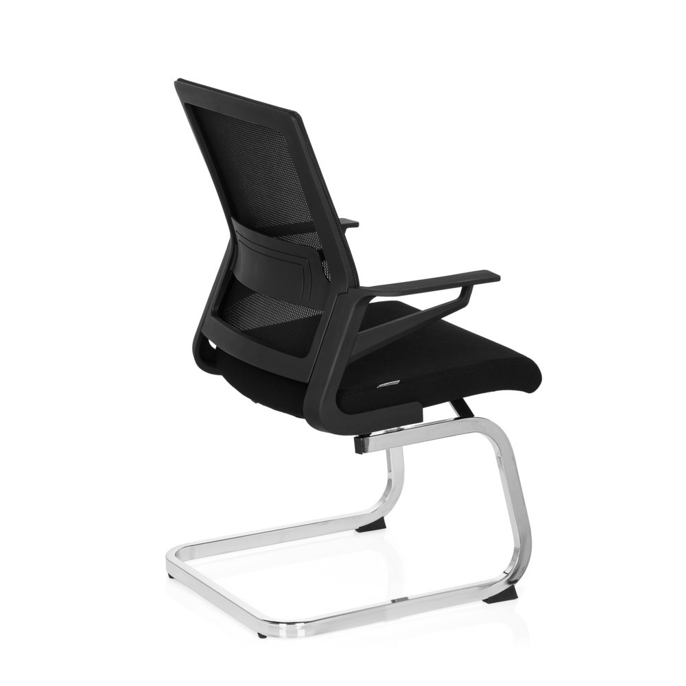 Produktabbildung Nr. 7: Vergaderstoel / sledestoel hjh OFFICE INVENTOR V stof, zwart